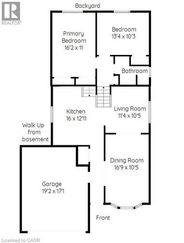 View of home floor plan - 2206 Donald Road, Burlington, ON - Other
