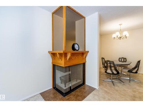 108 Forest Gv, St. Albert, AB - Indoor With Fireplace