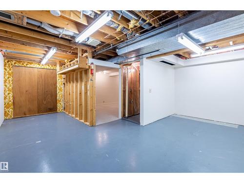 108 Forest Gv, St. Albert, AB - Indoor Photo Showing Basement