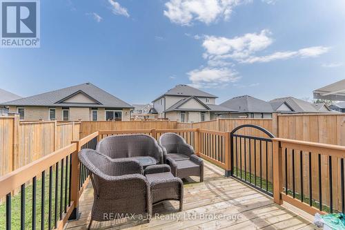 Back Deck - 19 Huntley Avenue, Tillsonburg, ON - Outdoor With Deck Patio Veranda