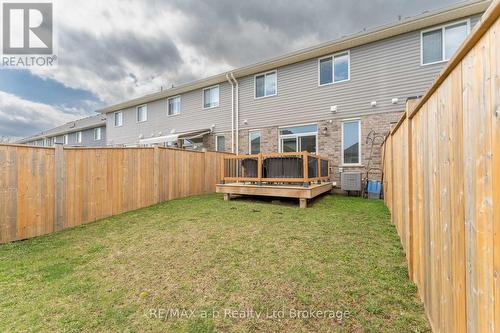 Fenced Yard - 19 Huntley Avenue, Tillsonburg, ON - Outdoor With Deck Patio Veranda With Exterior