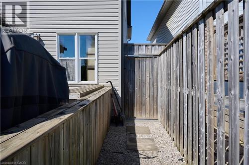 View of patio / terrace with a grill - 126 Snowdrop Crescent, Kitchener, ON -  With Exterior