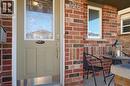 View of exterior entry with brick siding - 126 Snowdrop Crescent, Kitchener, ON  - Outdoor With Exterior 