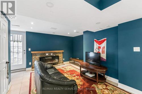 4 Burt Drive, Brampton, ON - Indoor With Fireplace