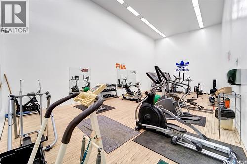 202B 1121 Mckercher Drive, Saskatoon, SK - Indoor Photo Showing Gym Room