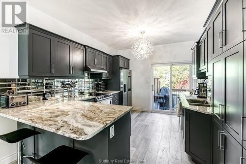 178 Eclipse Court, Sudbury, ON - Indoor Photo Showing Kitchen With Upgraded Kitchen