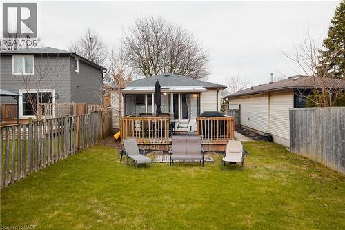 160 Carter Crescent, Cambridge, ON - Outdoor With Deck Patio Veranda
