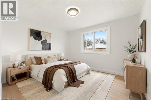 Items in photo are for visualization purposes only and may not be present at the time of visit. - 114 Christopher Drive, Waterloo, ON - Indoor Photo Showing Bedroom