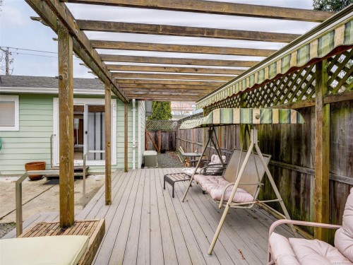 2087 James White Blvd, Sidney, BC - Outdoor With Deck Patio Veranda With Exterior