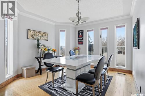 10 Meadow Bay, Lumsden, SK - Indoor Photo Showing Dining Room