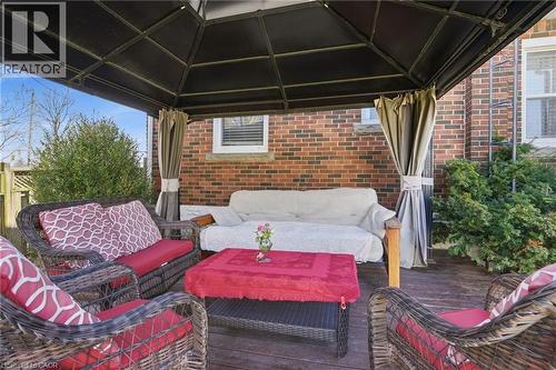 848 Upper Wellington Street, Hamilton, ON - Outdoor With Deck Patio Veranda With Exterior