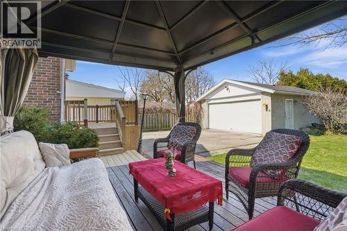 848 Upper Wellington Street, Hamilton, ON - Outdoor With Deck Patio Veranda With Exterior
