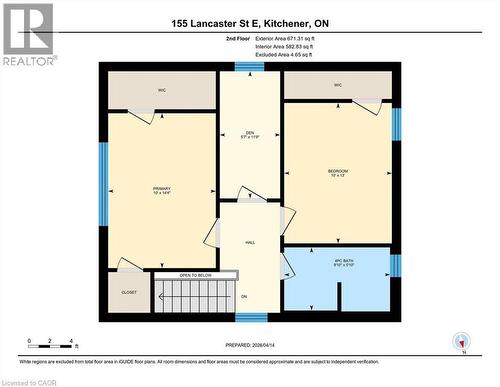 Floor plan - 155 Lancaster Street E, Kitchener, ON - Other