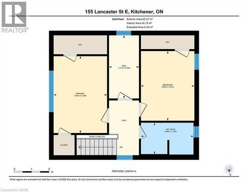 Floor plan - 155 Lancaster Street E, Kitchener, ON - Other