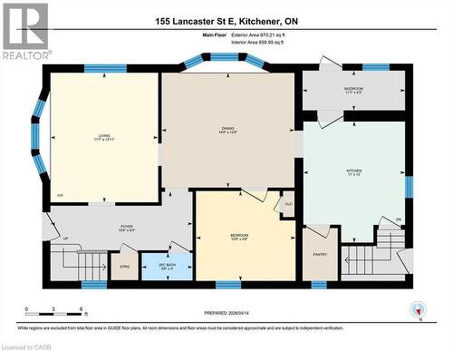 Floor plan - 155 Lancaster Street E, Kitchener, ON - Other