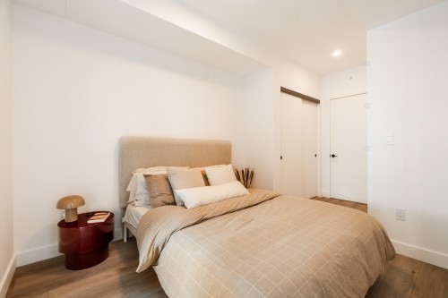 Master Bedroom - 318-1114 Rue St-Antoine O., Montréal (Ville-Marie), QC - Indoor Photo Showing Bedroom