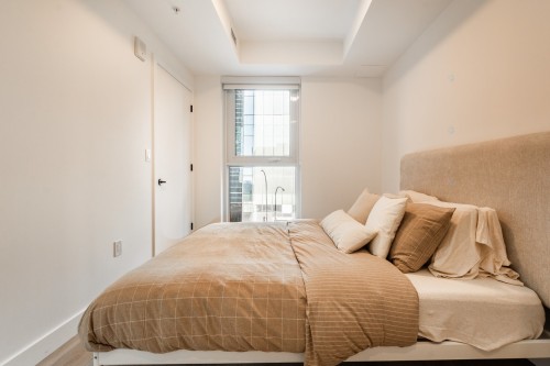 Master Bedroom - 318-1114 Rue St-Antoine O., Montréal (Ville-Marie), QC - Indoor Photo Showing Bedroom