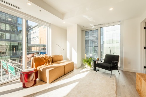 Living Room - 318-1114 Rue St-Antoine O., Montréal (Ville-Marie), QC - Indoor