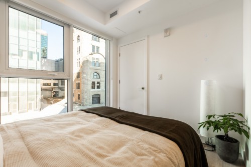 Chambre à coucher principale - 617-1114 Rue St-Antoine O., Montréal (Ville-Marie), QC - Indoor Photo Showing Bedroom