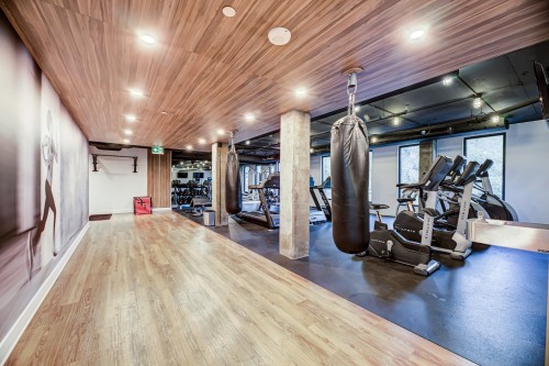Exercise Room - 1405-1 Boul. De Maisonneuve O., Montréal (Ville-Marie), QC - Indoor Photo Showing Gym Room