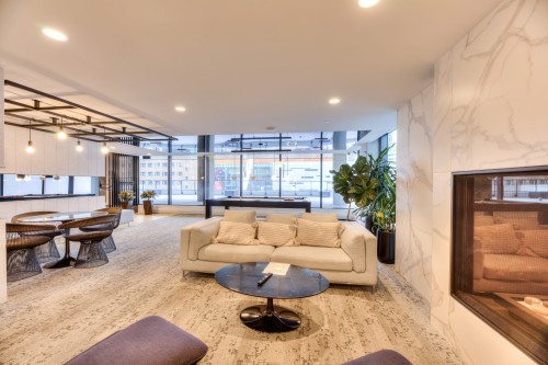 Common room - 1405-1 Boul. De Maisonneuve O., Montréal (Ville-Marie), QC - Indoor Photo Showing Living Room