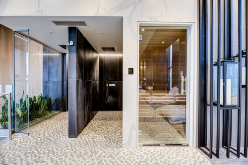 Sauna - 1405-1 Boul. De Maisonneuve O., Montréal (Ville-Marie), QC - Indoor Photo Showing Other Room