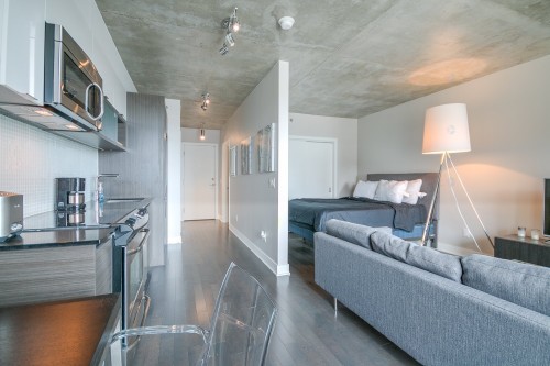 Overall view - 716-235 Rue Peel, Montréal (Le Sud-Ouest), QC - Indoor
