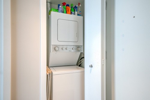 Laundry - 716-235 Rue Peel, Montréal (Le Sud-Ouest), QC - Indoor Photo Showing Laundry Room