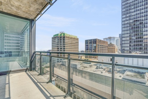 Balcony - 2404-1188 Av. Union, Montréal (Ville-Marie), QC - Outdoor With Balcony