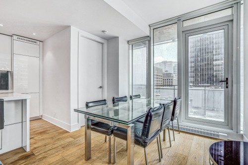 Dining Room - 2404-1188 Av. Union, Montréal (Ville-Marie), QC - Indoor Photo Showing Dining Room