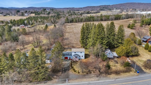 Photo aérienne - 97 Rue Principale N., Sutton, QC - Outdoor With View