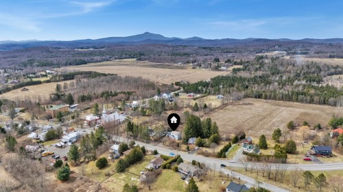 Photo aérienne - 97 Rue Principale N., Sutton, QC - Outdoor With View