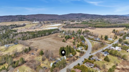 Photo aérienne - 97 Rue Principale N., Sutton, QC - Outdoor With View