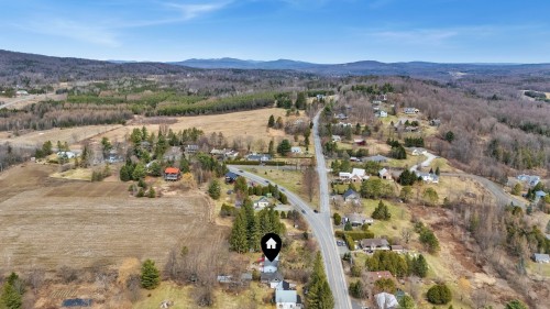 Photo aérienne - 97 Rue Principale N., Sutton, QC - Outdoor With View