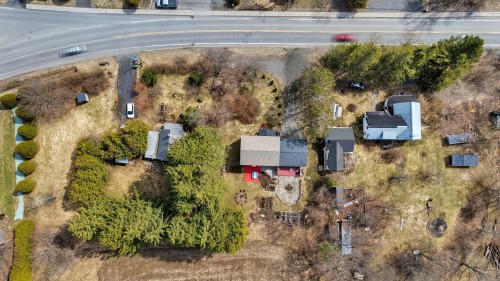 Photo aérienne - 97 Rue Principale N., Sutton, QC - Outdoor With View