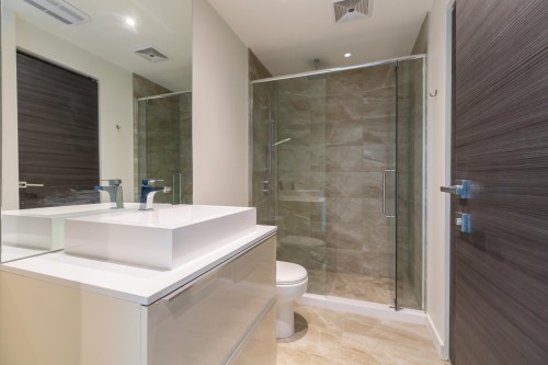 Bathroom - 3008-1450 Boul. René-Lévesque O., Montréal (Ville-Marie), QC - Indoor Photo Showing Bathroom