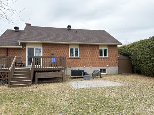 Face arrière - 478 Rue Sylvio, Drummondville, QC - Outdoor With Exterior