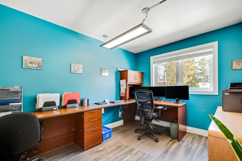 Chambre à coucher - 917 Rue Éva, Saint-Jérôme, QC - Indoor Photo Showing Office