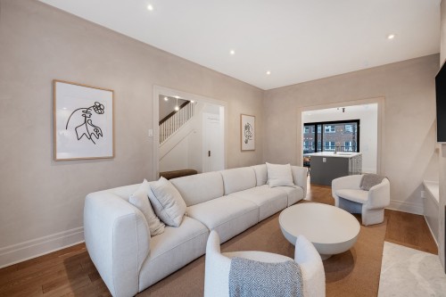 Salon - 34 Av. Courcelette, Montréal (Outremont), QC - Indoor Photo Showing Living Room