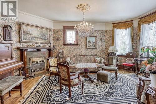 456 Manse Road, Toronto, ON - Indoor Photo Showing Dining Room With Fireplace