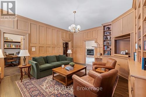420 Kettleby Road, King, ON - Indoor Photo Showing Living Room With Fireplace
