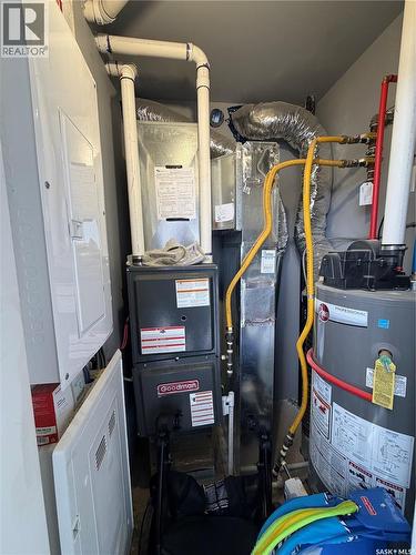 201 110 Akhtar Bend, Saskatoon, SK - Indoor Photo Showing Basement