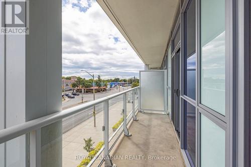 308 - 55 Speers Road, Oakville, ON - Outdoor With Balcony With View With Exterior