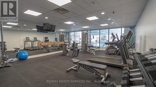 203 - 8 Lisa Street, Brampton, ON - Indoor Photo Showing Gym Room