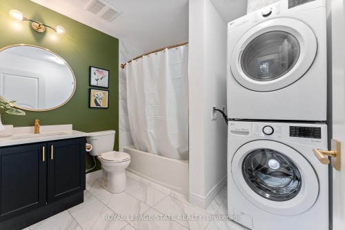 1008-81 Robinson Street, Hamilton, ON - Indoor Photo Showing Laundry Room