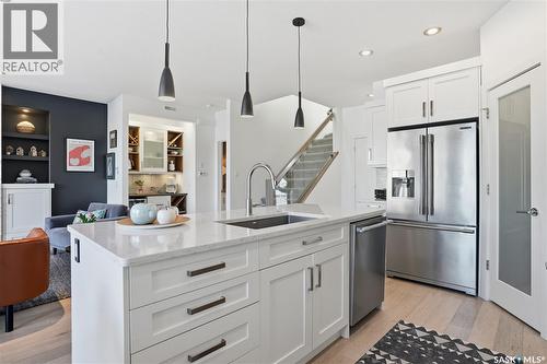 5322 Tutor Way, Regina, SK - Indoor Photo Showing Kitchen With Upgraded Kitchen