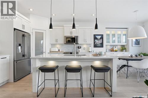 5322 Tutor Way, Regina, SK - Indoor Photo Showing Kitchen With Upgraded Kitchen