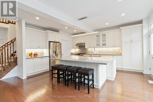 3301 Skipton Lane, Oakville, ON - Indoor Photo Showing Kitchen With Stainless Steel Kitchen With Upgraded Kitchen