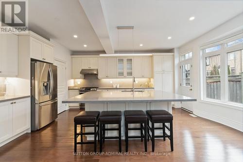 3301 Skipton Lane, Oakville, ON - Indoor Photo Showing Kitchen With Stainless Steel Kitchen With Upgraded Kitchen