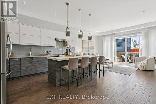 105 Twenty Second Street, Toronto, ON - Indoor Photo Showing Kitchen With Upgraded Kitchen